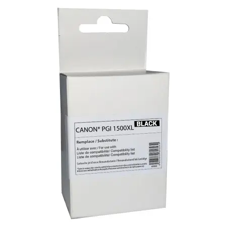 NEUTRE CARTOUCHE COMPATIBLE CANON 1500XL-REMPLACE PGI1500XL BLACK
