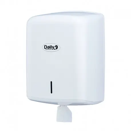 Distributeur 450 Fts à dévidage central DailyK ABS blanc