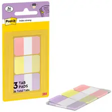 Post-it Marque-page rigide, standard, pastel