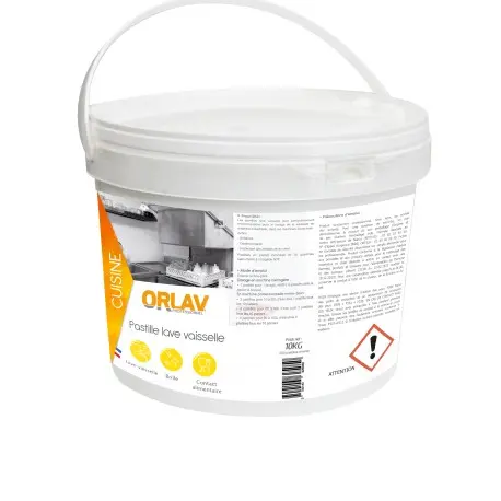 Pastille lave-vaisselle professionnelle 0133 - Seau 5Kg