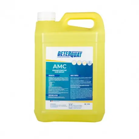 Dégraissant désinfectant chloré DETERQUAT AMC -0740-Bidon 5L