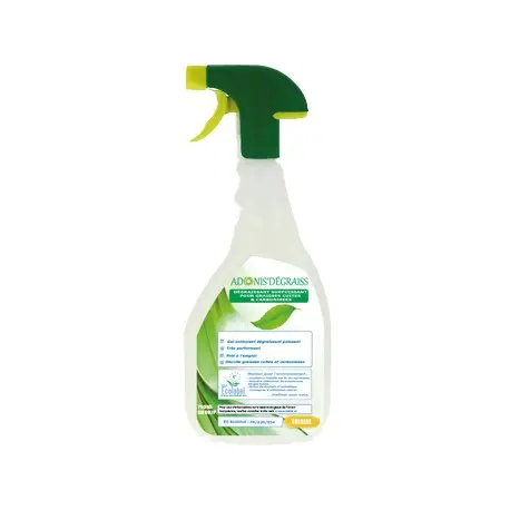 Dégraissant cuisine ADONIS' DEGRAISS ECOLABEL LABOJAL - Spray 750ml