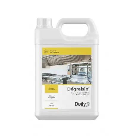 DEGRAISIN' Dégraissant alcalin cuisine DAILYK START - Bidon 5Kg