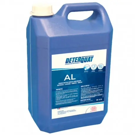 Détergent désinfectant alimentaire écocert DETERQUAT AL-Bidon 5L