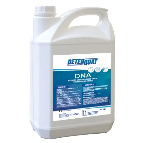 Dégraissant virucide concentré DÉTERQUAT DNA SP -Bidon 5L