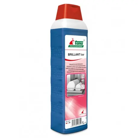 BRILLANT BARRE Liquide de rinçage pour petits lave-vaisselle - 1L