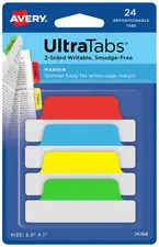 AVERY Zweckform Onglet adhésif UltraTabs classique