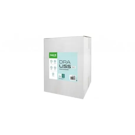 Drap d'examen blanc PO 2pl lisses 135fts 50x35cm ECOLABE- Ct de 6 rlx