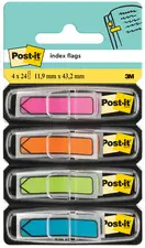 Post-it Marque-page Index Flèche, 11,9 x 43,2 mm, 4 couleurs