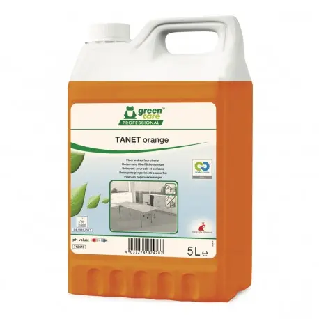 Nettoyant multi-usages écolabel TANET ORANGE- Bidon 5L