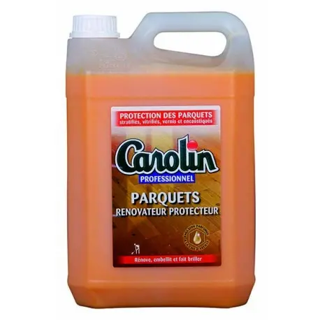 Parquet rénovateur protecteur CAROLIN - Bidon 5L
