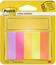 Post-it Marque-page Page Marker, papier, étroit, Energetic