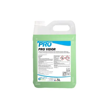 PRO VIDOR Nettoyant désinfectant et désodorisant - Bidon 5L