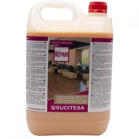 Emulsion de récupération bois liège SUCIWAX® REPAIR - Bidon de 5L