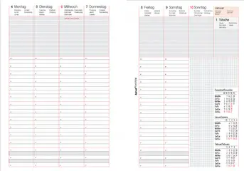 bind Recharge 2027 pour agenda A5 modÃ¨le 15501