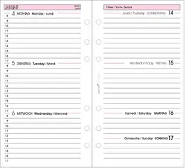 bind Recharge 2027 pour agenda A6 modÃ¨le 10603