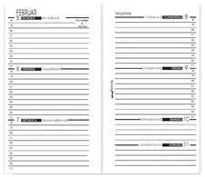 bind Recharge 2027 pour agenda bind A7, modÃ¨le 17501