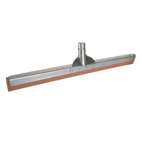 Raclette sol 75cm mousse caoutchouc rouge douille renforcée