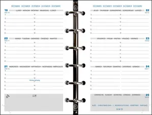 EXACOMPTA Recharge pour organiseur Exatime 14 SAD, 2026/2027