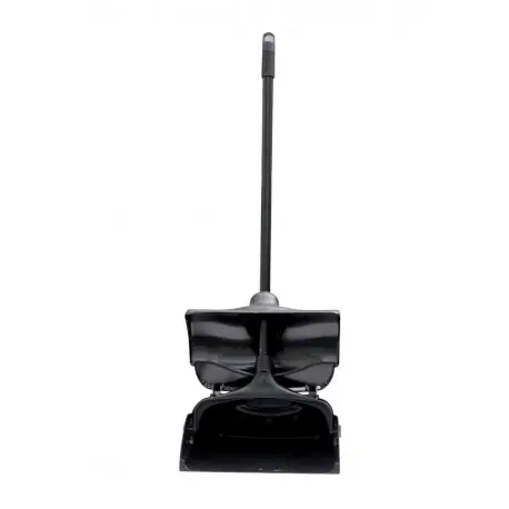 Pelle noire à déchets avec couvercle Lobby pro RUBBERMAID