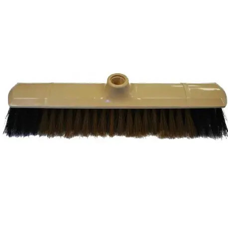 Balai synthétique moustache 38cm avec monture plastique à vis