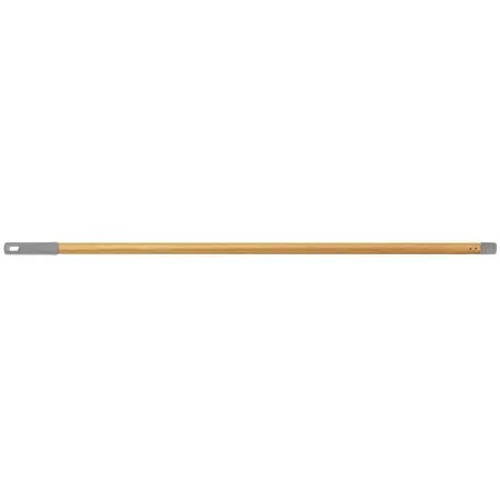 Manche acier classic de 140cm à vis imitation bois ECOGREEN