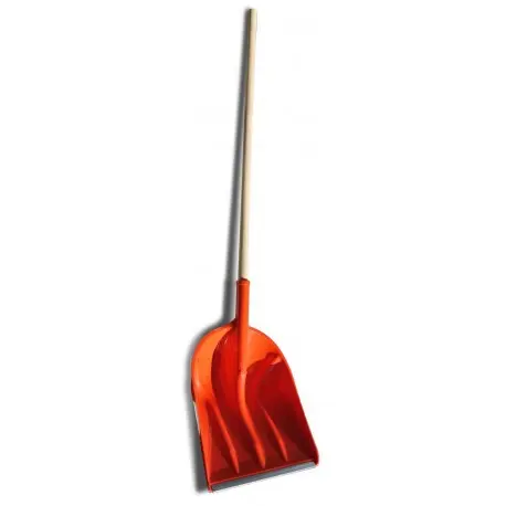 Pelle à neige plastique JURA avec manche bois 120cm