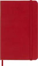 MOLESKINE Agenda 2026, journalier, L/A5, rigide, rouge