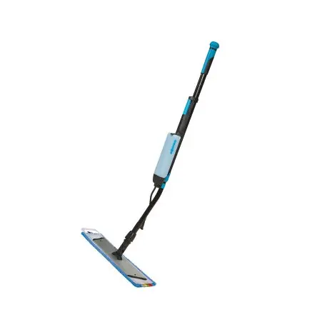 Balai réservoir 500ml 40cm CARABAO complet support velcro et frange
