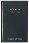 LECAS Agenda perpÃ©tuel Recettes - DÃ©penses