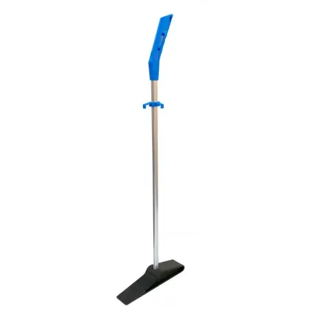Cale porte caoutchouc avec manche 80cm