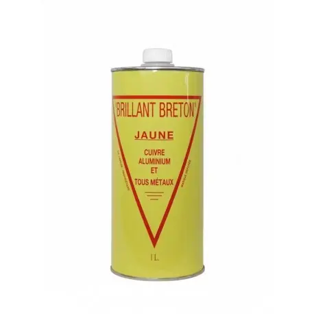 BRILLANT BRETON JAUNE spécial cuivre - Bidon 1L