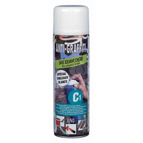 Anti-graffiti C1 surfaces fragiles - Bombe 500ml