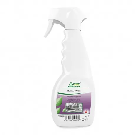 Nettoyant inox 3 en 1 INOXOL PROTECT GREEN CARE - Spray 450ml