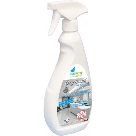 OXY'HEALTH Déterquat Désinfectant de surfaces ECOCERT - Spray 750ml