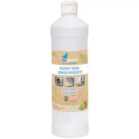 Vinaigre d'alcool ménager 8° ECOCERT Respect’Home- 2208 - Bidon 1L