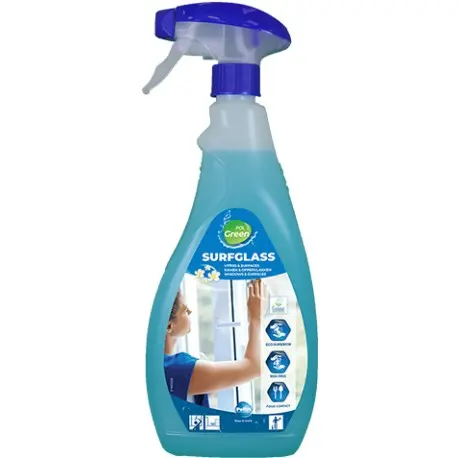 Nettoyant vitres écolabel POLGREEN SURFGLASS - Spray 750ml