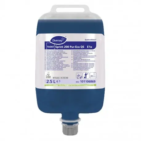 Détergent multi-usages éco TASKI SPRINT 200 PUR ECO QS W1779-C 2x2.5L