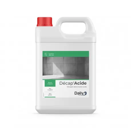Décapant désincrustant rénovateur acide DECAP ACIDE DAILYK-Bidon 5L