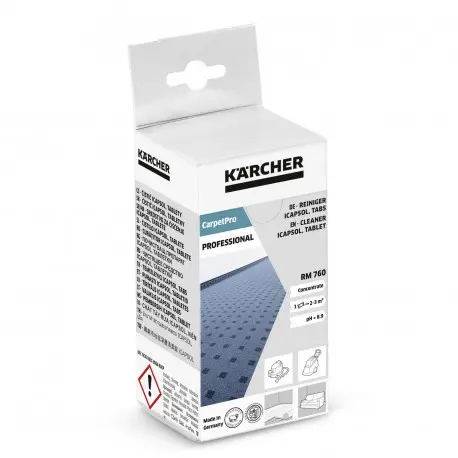 RM 760 s Nettoyant iCapsol 16 pastilles KARCHER