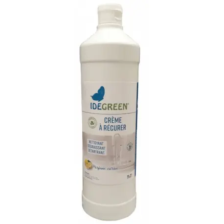 Crème à récurer citron RESPECT'HOME ECOCERT - 2247 - Bidon 1L