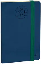 QUO VADIS Agenda Horizontal 24 SD Prestige, 2026/2027, bleu