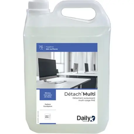 Détachant surpuissant DETACH'MULTI DAILYK PREMIUM -Bidon 5L
