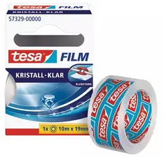 tesa Film Ruban adhésif, 19 mm x 33 m, transparent