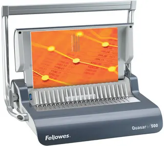 Fellowes Perforelieur anneaux plastique Quasar +500