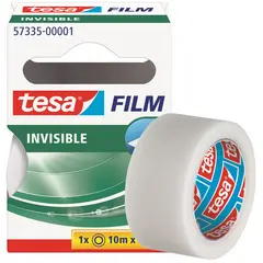 tesa Ruban adhésif, mat, 19mm x 33 m, invisible