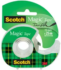 Scotch Ruban adhésif Magic, invisible, avec dévidoir