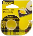 Scotch Ruban adhésif double face 665, 12 mm x 7,9 m