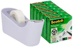 3M Scotch Dévidoir de bureau multipack C18, lavande