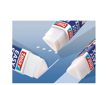 tesa EASY STICK Bâton de colle, 25 g, présentoir comptoir